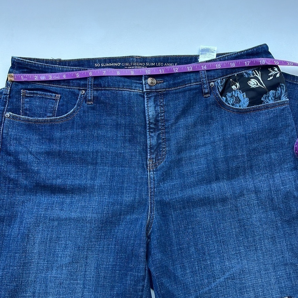 Chico's Girlfriend Patchwork Jeans - image 6